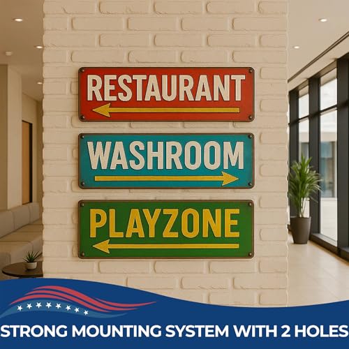 Custom Plain Arrow Metal Sign by DC - Personalized Directional Sign with Your Photo, Text or Logo | Rust-Free Metal Display for Indoor & Outdoor Use | Weatherproof Arrow | Made in USA | Multiple Size - color: Metal Arrow Sign - Plain Custom