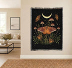 Pure Country Weavers Autumn Light Underwings by Episodic Drawing - Gift Tapestry Throw Blanket Woven from Cotton - Made in The USA (72x54) - color: Autumn Light Underwings, size: 72x54