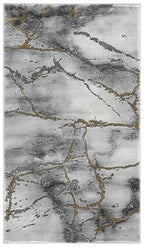 SAFAVIEH Craft Collection Accent Rug - 2'3" x 4', Grey & Gold, Modern Abstract Design, Non-Shedding & Easy Care, Ideal for High Traffic Areas in Entryway, Living Room, Bedroom (CFT877F) - color: Grey/Gold, size: 2'3" x 4' (Rectangular)