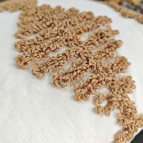 Andreannie Pack of 2 Boho Tufting Throw Pillow Cover Embroidered Textured Cushion Cover with Tassels Soft Home Decororative for Couch Sofa 18x18 inch (Boho Brown) - color: Boho Brown