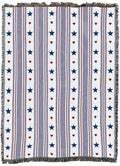 Pure Country Weavers Stars and Stripes - Americana Gift Tapestry Throw Blanket Woven from Cotton - Made in The USA (72x54) - color: Stars and Stripes, size: 72x54