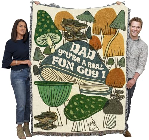 Pure Country Weavers Fun Dad Blanket - Gift Tapestry Throw Woven from Cotton - Made in The USA (72x54) - color: Fun Dad, size: 72x54