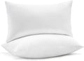 puredown® Feather Down Pillow Inserts, 20x26 Indoor Decorative Pillow Inserts for Bed, Sofa and Couch, Set of 2, Standard Size