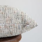 Textured Chenille Lumbar Pillow Covers 12x20 Inch Set of 2 Soft Neutral Woven Accent Boho Farmhouse Rectangle Decorative Cushion Cases for Modern Home Decor Couch Sofa Chair Living Room - size: 20" x 12" (Pack of 2)