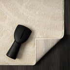 LUXE WEAVERS Modern Geometric Wave Cream 4x6 Area Rug - color: Cream, size: 4' x 6' (Rectangular)