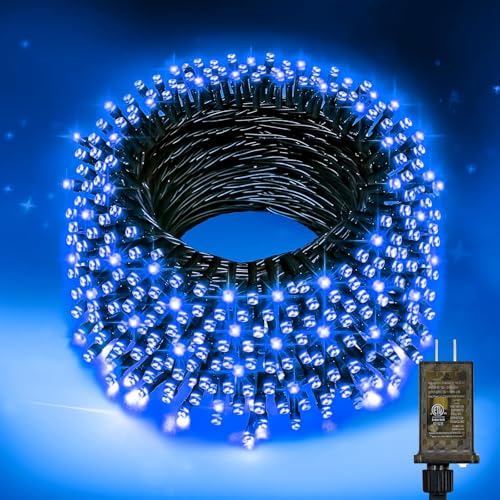 Nisocy LED String Lights (400FT,Blue) - style: 400FT,Blue