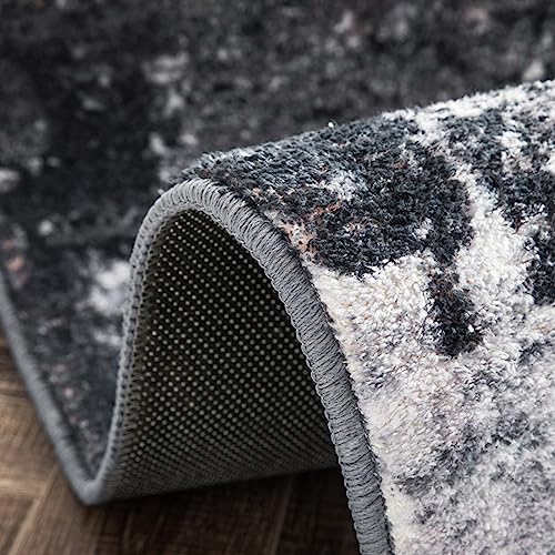 Vintage Distressed Gray Purple Antique Area Rug for Livingroom Bedroom Diningroom Washable Soft Oriental Home Office Floor Carpet Kitchen Hallway Rug 2x3 - color: C, size: 2' x 3' (Rectangular)