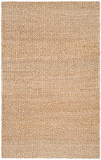 SAFAVIEH Natural Fiber Collection Area Rug - 6' x 9', Natural, Handmade Farmhouse Jute, Ideal for High Traffic Areas in Living Room, Bedroom (NF732A) - size: 6' x 9' (Rectangular)