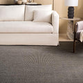 Martha Stewart x SAFAVIEH Area Rug Collection - 9' x 13', Charcoal, Sisal & Jute, Farmhouse Style, Ideal for Living Room, Bedroom, Office, Dining Space (MSR9501F) - color: Charcoal, size: 9' x 12' (Rectangular)