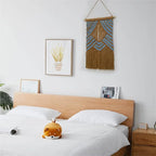BMIDRUT Hanging Macrame Tapestry Dream Catchers Hand Woven Tapestries Boho Wall Art Decor Home Wall Decor Wall Pediment