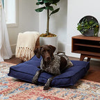South Pine Porch Mila Square Tufted Pillow Style Dog Bed, Cobalt, Medium (32" x 32") - color: Cobalt, size: Medium (32" x 32")