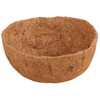 Arcadia Garden Products Extra Durable CB54 18-inch Coco Liner for Round Hanging Basket Planters, Natural Coconut Fiber Replacement Liner for Garden Outdoor Flower Pots - size: 18-Inch, style: Round Basket