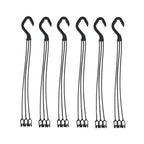 USUNQE Hanging Planter Holder, 6 pcs Plastic Chain for Hanging Flower Pot Plant Hook Lantern Bird Feeder Outdoor Basket
