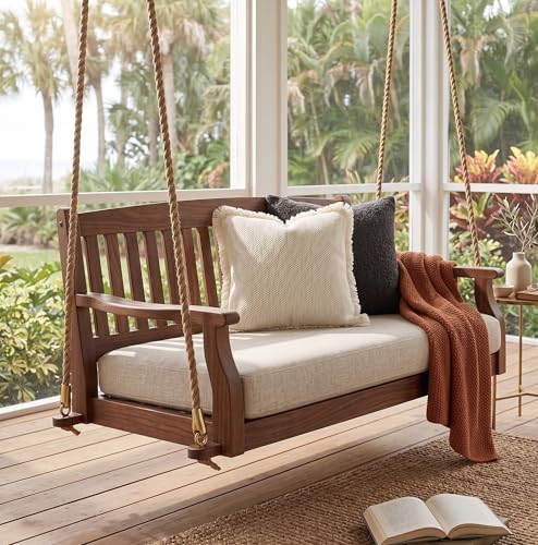 SanVia Cotton Throw Pillow Covers 20x20 – Handwoven Jacquard Texture, Fade-Resistant, No Pilling – Hidden Zipper, Decorative Cushion Cover for Sofa, Couch, Bed – Insert Not Included (Farmhouse, White) - color: Cream, size: 20" x 20"