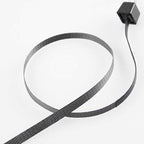 Pack Plant Hook Pulley, Retractable Plant Hanger Easy Reach Hanging Flower Basket for Garden Baskets Pots and Birds Feeder Hang High up and Pull Down to Water Or Feed (White 6Pack)
