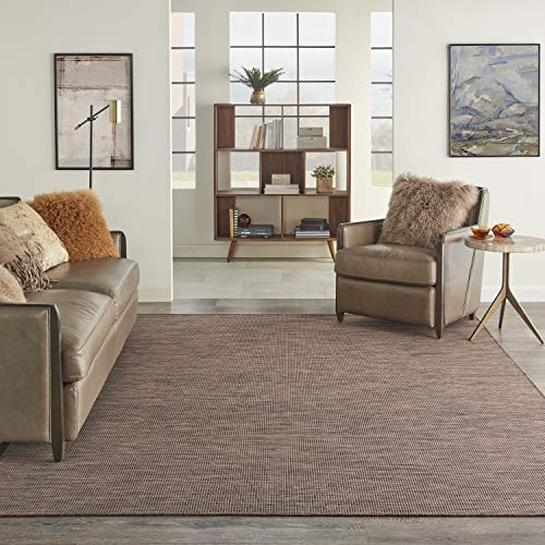 Nourison Home Positano Natural 2'2" x 12' Area Rug - Easy Clean, Non Shedding, Bed Room, Living Room, Dining Room, Kitchen (12' Runner) - color: Natural, size: 2'2" x 12' (Runner)