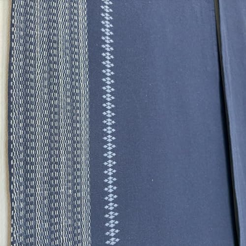 Doorway Curtain (W33.5'xH66.9') Takumi Tapestry Japanese noren Room Divider (Dark Navy) - color: Dark Navy