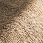 nuLOOM 2x6 Rigo Jute Hand Woven Area Rug, Natural, Solid Farmhouse Design, Natural Fiber, For Bedroom, Living Room, Dining Room, Hallway, Office, Kitchen, Entryway - color: Natural, size: 2'6" x 6' (Rectangular)