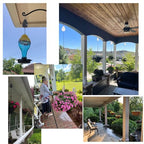 2026 Upgraded Retractable Plant Hanger,Plant Pulleys for Hanging Plants,Easy to Raise and Lower,Quick Lock,Heavy Duty, Adjustable Hook for Garden Baskets Pots,Birds Feeder,(3Pcs,White) - color: 3pcs-white