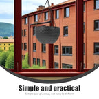 2Pcs Hanging Planter Plastic Honeycomb Rattan Weave Plant Basket for Use Deep Color