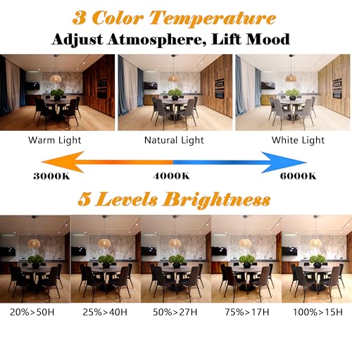 Battery Operated Pendant Light with Remote,Battery Hanging Light Rattan Woven Chandelier No Wiring Needed,Rechargeable Light Bulb 50+Hours Continue Use,Perfect for Kitchen Islands Ceiling Lighting - color: Brown