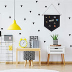 3pcs Cotton Canvas Wall-Mounted Brooch,Wall Hanging Jewelry Display Storage Set for Pin and Brooch Collections(C) - color: C