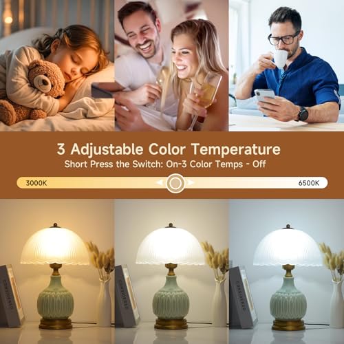 Table Lamps Ceramic Retro Lamp for Living Room,15.7" Modern Bedside Nightstand Traditional Lamps, Classic Chinoiserie Green Glass Lamp for Home (Retro) - style: Retro