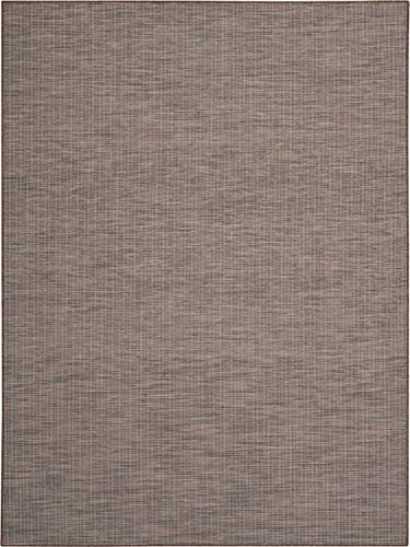 Nourison Home Positano Natural 8' x 10' Area Rug - Easy Clean, Non Shedding, Bed Room, Living Room, Dining Room, Kitchen (8' x 10') - color: Natural, size: 8' x 10' (Rectangular)
