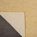 Nourison Home Positano Yellow 2'2" x 10' Area Rug - Easy Clean, Non Shedding, Bed Room, Living Room, Dining Room, Kitchen (10' Runner) - color: Yellow, size: 2'2" x 10' (Runner)