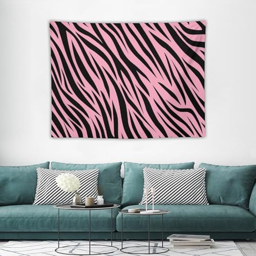 DDCBNS Zebra Stripes Wall Hanging Safari Wildlife Fur Tapestry - 40" x 30" for Bedroom & Living Room - color: Animal Skin_3, size: 40"L x 30"W