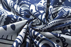 Popular Handicrafts Indian Hippie Bohemian Beautiful Ombre Color Mandala Curtain Panels Blue Silver - color: Blue Silver, size: 38"W x 83"L (Pack of 2)