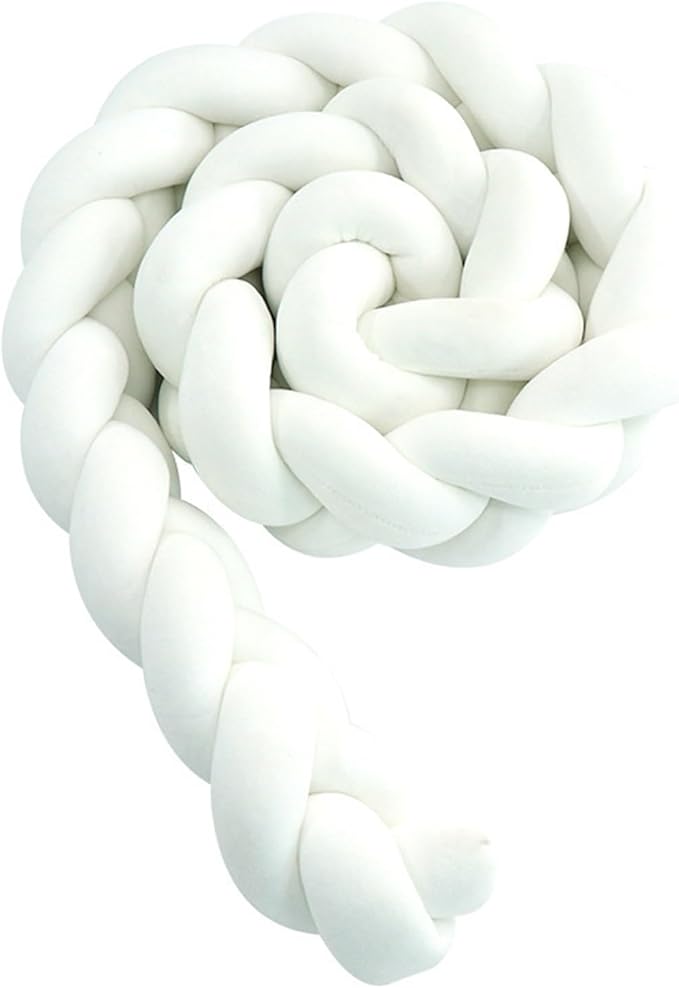 Soft Hand-Woven Knotted Floor Mat Pillow - Cozy Decorative Cushion for Living Room & Bedroom, Light Red, 1m - Stylish Knitted Comfort White 1.5m