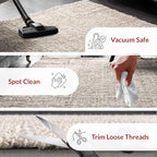 Nuloom Ashli Hand Woven, Off-White, 2'6" x 10', Farmhouse, Jute, Soft and Textured, High Traffic, Stain Resistant, Easy Clean, Durable Runner for Bedroom, Living Room, Dining, Den, Foyer, Entryway - color: Off White, size: 2'6" x 10' (Runner)