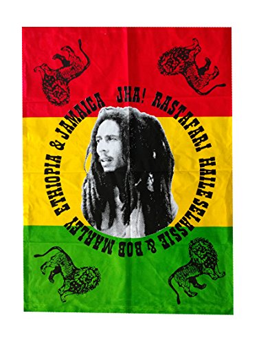 Rastogi Handicrafts Hendrix Guitar 40" X 30" Poster Size Tapestry Decorative Indian Dorm Decor Cotton Tapestry Indian Multi Colored Wall Poster Indian Deity (RH-151) - color: Rh-151