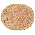 3Pcs Boho Trivets for Hot Dishes, 8 Inch Heat Resistant Hot Pads, Braided Pot Holders for Kitchen Countertop, Farmhouse Boho Decor with Storage Basket