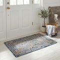 SAFAVIEH Area Rug 2x3 - Cape Cod Collection - Blue & Natural Brown, Handmade Jute & Cotton, Woven Braided Design (CAP202M) - color: Blue/Natural, size: 2' x 3' (Rectangular)