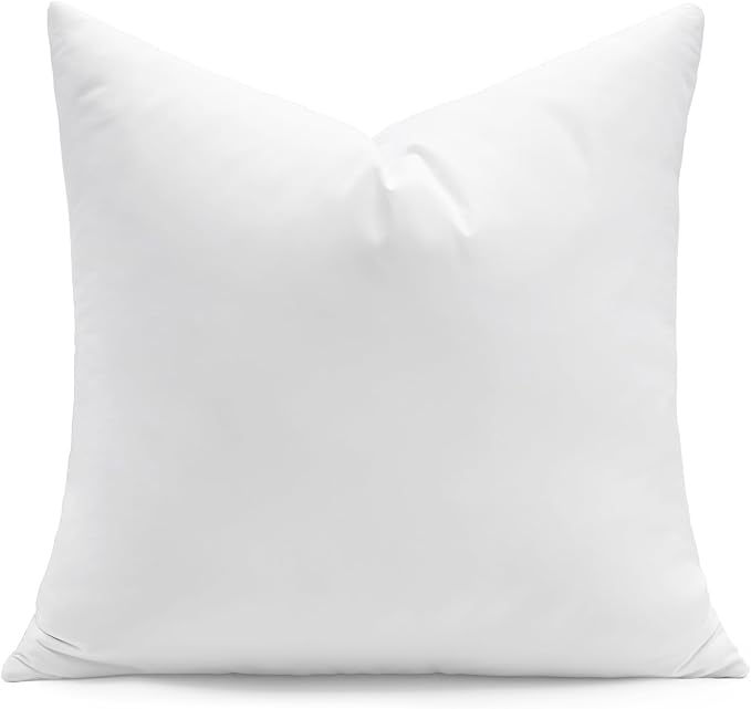 puredown® 20x20 Feather Down Pillow Insert, 1 Pack Throw Pillow Insert for Couch, Chairs, Office, Apartments