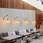 Plug in Wall Sconce,Farmhouse Wicker Wall Lamp Plug in,Hand Woven Rattan Wall Light Farmhouse Rustic Boho Sconces Wall Lighting for Living Room Bedroom - color: Bamboo, size: 1 PACK