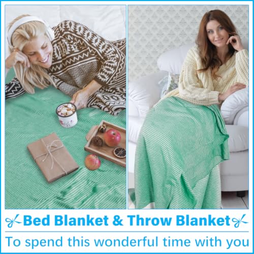 Vikumond Oversized Turkish Beach Towel Blanket XXL Cotton Sandproof Towels Boho Woven Extra Large Big Sand Free Giant Throw Blankets Huge Quilt XL Picnic Camping Necessities Cloud for Adult Gifts - color: Woven Green, size: Xxxl(88x82 In,224x208 Cm)