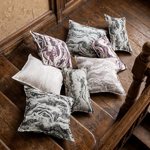 MATTINS Neutral Marble Pillow Covers 20x20 Set of 2, Modern Textured Throw Pillow Covers, Luxury Farmhouse Olive Green Pillow Cover, Boho Patterned Decorative Pillow Cover for Couch Sofa Bed Gift Pack - color: Olive Green, size: 20" x 20" (Pack of 2)