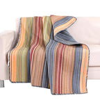 Greenland Home Katy Reversible 100% Cotton Throw Blanket