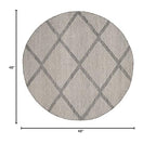 SAFAVIEH Montauk Collection 4' Round Black MTK821D Handmade Cotton Entryway Foyer Living Room Bedroom Kitchen Area Rug - color: Black, size: 4' (Round)
