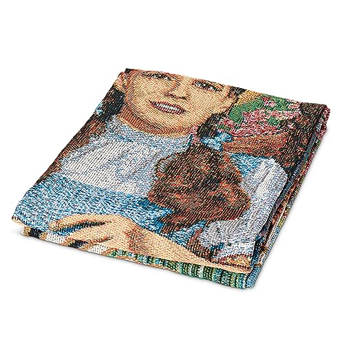 NORTHWEST Warner Brothers Wizard of Oz, 'Group' Woven Tapestry Throw Blanket, 48" x 60", Multi Color