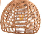 Plug in Wall Sconce,Farmhouse Wicker Wall Lamp Plug in,Hand Woven Rattan Wall Light Farmhouse Rustic Boho Sconces Wall Lighting for Living Room Bedroom - color: 7.87IN Rattan, size: 1 PACK