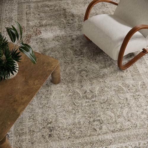 Machine Washable Small Rugs for Kitchen: Door Mat Indoor Entrance 2x3 Throw Rug Stain Resistant Non-Slip Low Pile Soft Carpets for Entryway Front Door Indoor Entrance Entry Bedroom - color: Vintage Grey Beige, size: 2' x 3' (Rectangular)