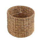 Aspen Creative 31605, Drum Spider Lamp Shade, Water Hyacinth, 12" Top x 12" Bottom x 9" Height - color: Water Hyacinth