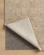 Loloi Magnolia Home by Joanna Gaines Junie Collection JUE-02 Oatmeal/Smoke 2'-7" x 8'-0", .38 Pile Height, Runner Rug - color: Oatmeal / Smoke, size: 2'7" x 8' (Rectangular)