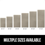 GORILLA GRIP Comfortable Cushioned Kitchen Mats for Floor, 39x20, Waterproof and Stain Resistant Soft Top, 3/4 Inch Thick Ergonomic Standing Desk Anti Fatigue Mat, Foam Supports Ankles and Feet, Taupe