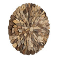 Creative Co-Op Round Driftwood Wall Décor