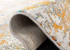SAFAVIEH Madison Collection Runner Rug - 2'2" x 10', Grey & Pink, Modern Abstract Design, Non-Shedding & Easy Care, Ideal for High Traffic Areas in Living Room, Bedroom (MAD460A) - color: Grey/Pink, size: 2'2" x 10' (Runner)